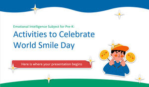 Assunto de inteligência emocional para pré-escola: atividades para celebrar o Dia Mundial do Sorriso