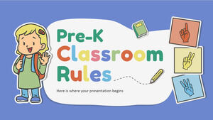 Pre-K Classroom Rules