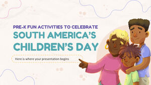 Развлекательные мероприятия Pre-K в честь Дня защиты детей в Южной Америке