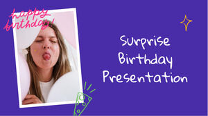 Surprise Birthday. Free PPT Template & Google Slides Theme