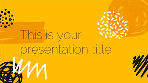 Coretan Kreatif. Template PowerPoint Gratis & Tema Google Slide