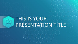 科学の六角形。 無料の PowerPoint テンプレートと Google スライドのテーマ