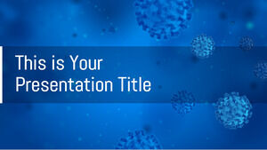 Virus Medis. Template PowerPoint Gratis & Tema Google Slide