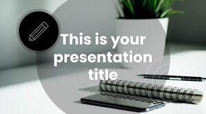 Lingkaran Keren. Template PowerPoint Gratis & Tema Google Slide