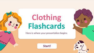Flashcards เสื้อผ้า