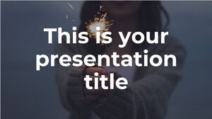 Kreativ inspirierend. Kostenlose PowerPoint-Vorlage und Google Slides-Design