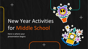 New Year Activities for Middle School