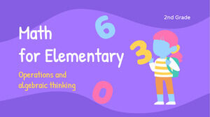 Operations and Algebraic Thinking - Math for Elementary