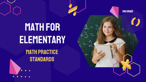 Estándares de práctica matemática - Matemáticas para segundo grado de primaria