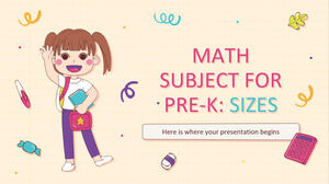 Pre-K の数学科目: サイズ