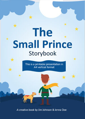 Libro de cuentos El pequeño príncipe