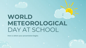 Día Meteorológico Mundial en la Escuela