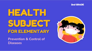 Sujet de santé pour l'élémentaire - 2e année : prévention et contrôle des maladies