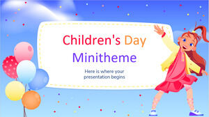 Dia das Crianças Minitema