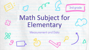 小学3年生の数学科目：測定とデータ