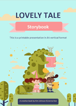 Livre d'histoires Lovely Tale