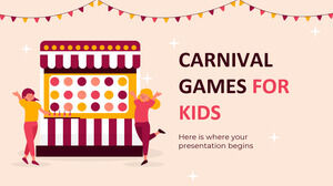 Jeux de carnaval pour enfants