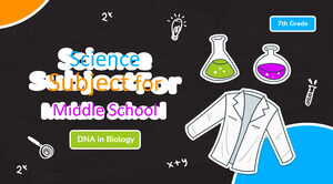 Materia de ciencias para la escuela intermedia - 7.º grado: ADN en biología