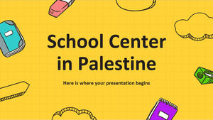 Centre scolaire en Palestine