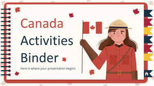 Canada Activities Binder