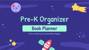 Pre-K Organizer - Agenda libro