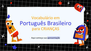 Vocabolario portoghese brasiliano per la scuola materna