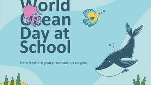 Journée mondiale de l'océan à l'école