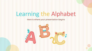 アルファベットを学ぶ
