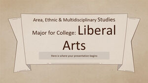 Studi Area, Etnis & Multidisiplin Jurusan untuk Perguruan Tinggi: Seni Liberal