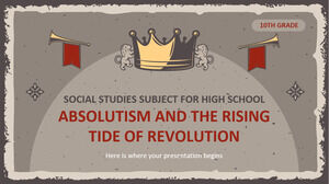 Mata Pelajaran IPS SMA Kelas 10 : Absolutisme dan Gelombang Revolusi Mata Pelajaran IPS SMA Kelas 10 : Absolutisme dan Gelombang Revolusi