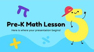 Pelajaran Matematika Pra-K