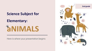مادة العلوم للمرحلة الابتدائية - الصف الثاني: الحيوانات