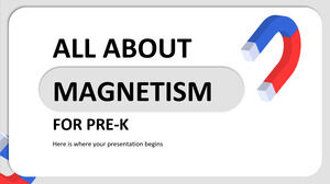 All About Magnetism for Pre-K