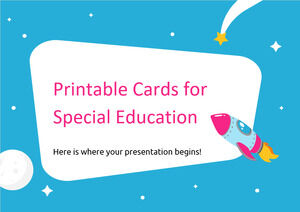 Karty do wydrukowania dla edukacji specjalnej