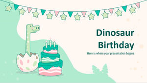 dinozor doğum günü