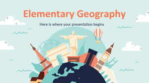 درس الجغرافيا الابتدائية
