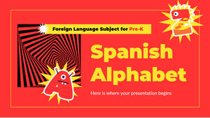 Pre-K 外語科目：西班牙語字母表