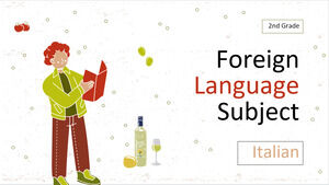 Disciplina de Língua Estrangeira do Ensino Fundamental - 2º Ano: Italiano