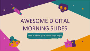 Diapozitive digitale minunate de dimineață