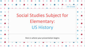 Studii sociale Subiect pentru elementar - clasa a II-a: Istoria SUA