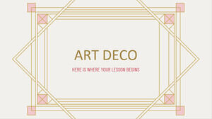 Lekcja Art Deco