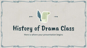 Historia de la clase de teatro