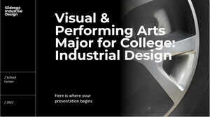 大学视觉与表演艺术专业：工业设计