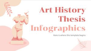 Infografica di tesi di storia dell'arte