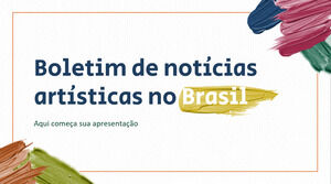 Newsletter für brasilianische künstlerische Nachrichten