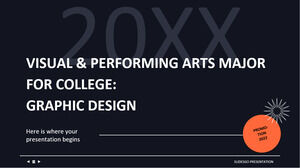 Specializzazione in arti visive e dello spettacolo per il college: Graphic Design