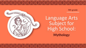 Materia di arti linguistiche per la scuola superiore - 9a elementare: mitologia