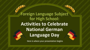 高中外语学科：庆祝全国德语日活动
