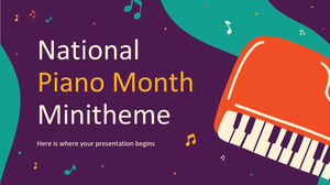 Minimotyw Narodowego Miesiąca Fortepianu