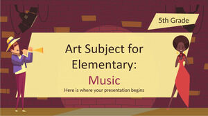 Materia artistica per la scuola elementare - 5a elementare: musica